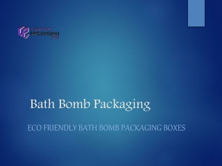 Bath Bomb Packaging