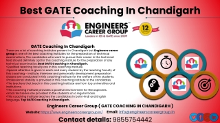 Gate Coaching in Chandigarh
