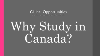 Why Study in Canada1