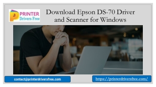 Download Epson DS-70 Driver and Scanner for Windows