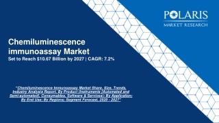 Chemiluminescence immunoassay market