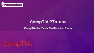 CompTIA  PT0-002 Dumps Instant Success in PT0-002 Exam | PassExam4Sure