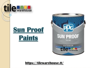 Protect your home with Best Quality Sun Proof Paints