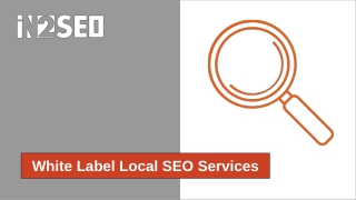 White Label Local SEO Services - In2SEO