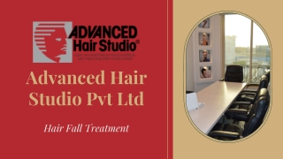 Resolve Your Problems with Hair Fall Treatment at AHS