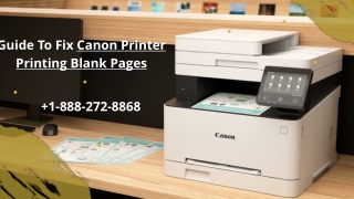 Steps To Fix Canon Printer Printing Blank Pages Issue