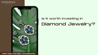 Is it worth investing in diamond jewelry _ Designer Jewellery Online _ Jewel Online Shopping