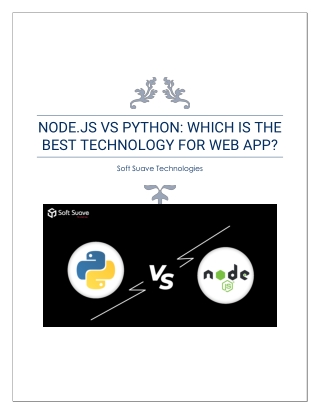 NodeJS vs Python : Overview of Node.js and Python