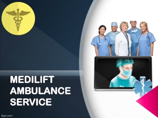 Pick the Best and Fast Ambulance Service in Phulwari Sharif and Kumhrar by Medil