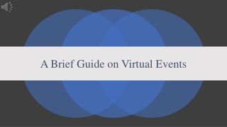 An ultimate guide on virtual events