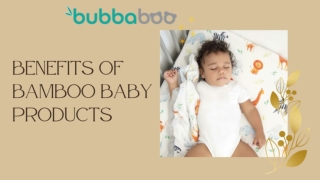 Benefits of Bamboo Baby Products