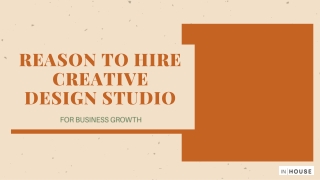 Reason to hire creative design studio