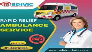 Finest Ground Ambulance Service in Mangolpuri and Kapashera, Delhi: Medivic