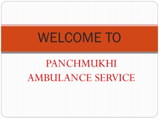 Panchmukhi Ambulance Service in Mehrauli, Delhi by Mukharjee Nagarwith Fastest S