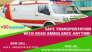 Economical Ambulance Service in Nehru Place & Mayur Vihar, Delhi: Medivic
