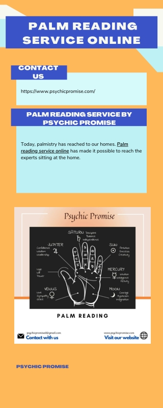 Palm Reading Service Online