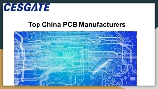 Top China PCB Manufacturers