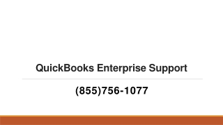 QuickBooks Enterprise Support