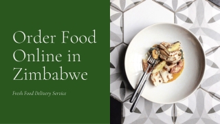 Order Food Online in Zimbabwe