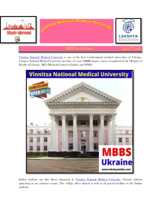 Vinnitsa National Medical University
