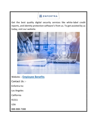 White Label Credit Reports  Enfortra.com