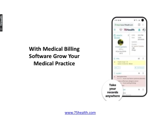 With Medical Billing Software Grow Your Medical Practice