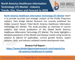 North America Healthcare Information Technology (IT) Market Size By Emerging