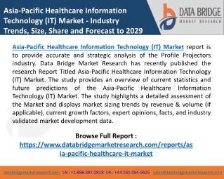 Asia-Pacific Healthcare Information Technology (IT) Market Size, Segmentation