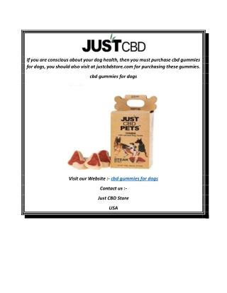 cbd gummies for dogs