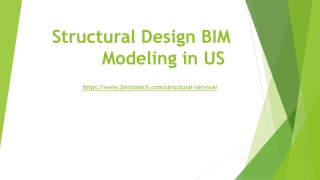 Structural Design BIM Modeling in US