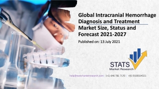 Intracranial Hemorrhage Diagnosis and Treatment Market Size, Status and Forecast 2021-2027
