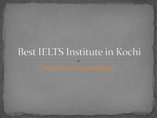 IELTS Institute in Kochi