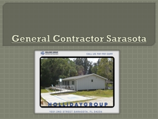General Contractor Sarasota & His Main Responsibilities