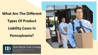 What Are The Different Types Of Product Liability Cases In Pennsylvania?