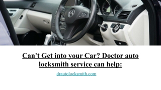 Locksmith Services Fort Lauderdale Florida