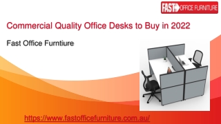 Best Quality Office Desks in Australia | Fast Office Furniture Pty Ltd