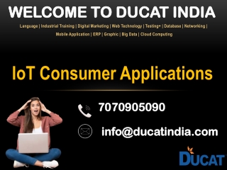 IoT Consumer Applications
