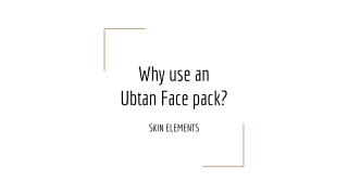 Ubtan Face pack For Natural Glow