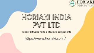 Anti vibration mounts, O Ring Seals, Rubber Metal Gaskets - Horiaki India