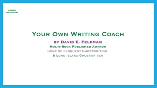 find a ghostwriter Long Beach, NY | Eloquent Ghostwriting