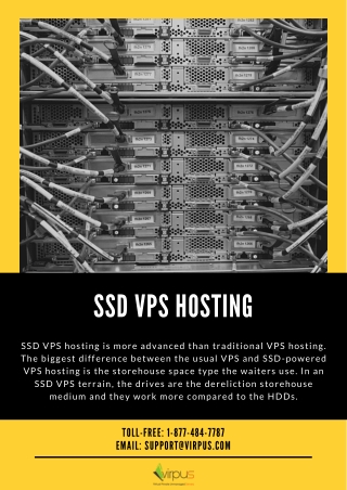 SSD VPS Hosting