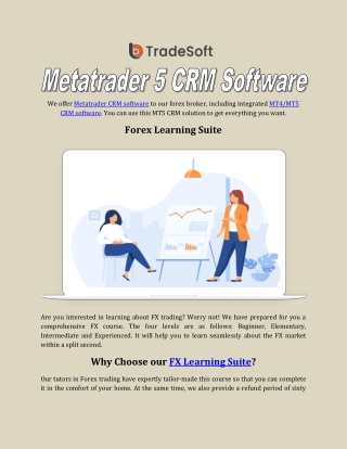 Metatrader 5 CRM Software