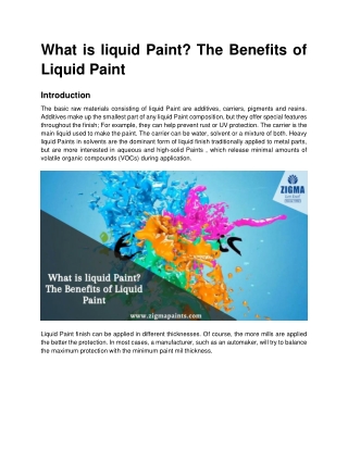 What is liquid Paint_ The Benefits of Liquid Paint