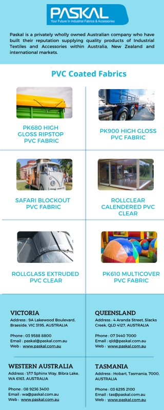 Reliable PVC Fabric Suppliers in Australia