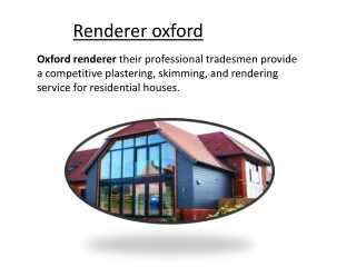 Construction companies in oxfordshire