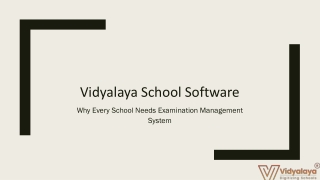 Why Every School Needs Examination Management System