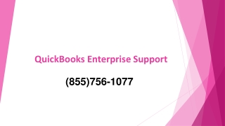 QuickBooks Enterprise Support
