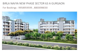 Birla Navya Sector 63 A Residential, Birla Navya Drisha 3 Bhk Price, 9958959599