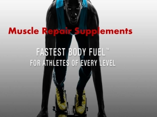 Muscle Repair Supplements