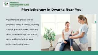 Best Physiotherapy in Delhi